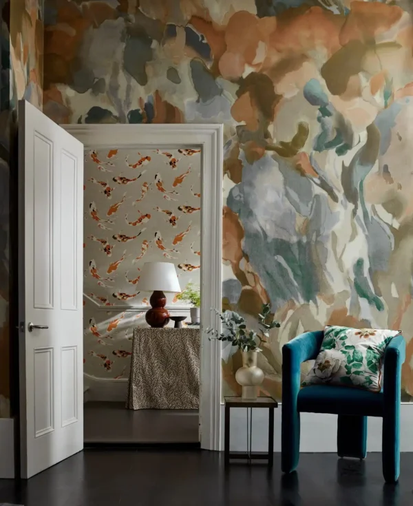 Foresta Wallpaper - Ethereal / Parchment by Foresta Wallpaper - Ethereal / Parchment from