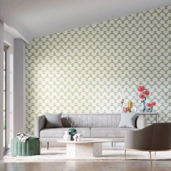 Wood Frog Wallpaper - Gold / Parchment by Wood Frog Wallpaper - Gold / Parchment from