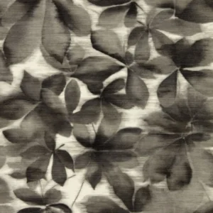 black-grey botanical wallpaper from harlequin