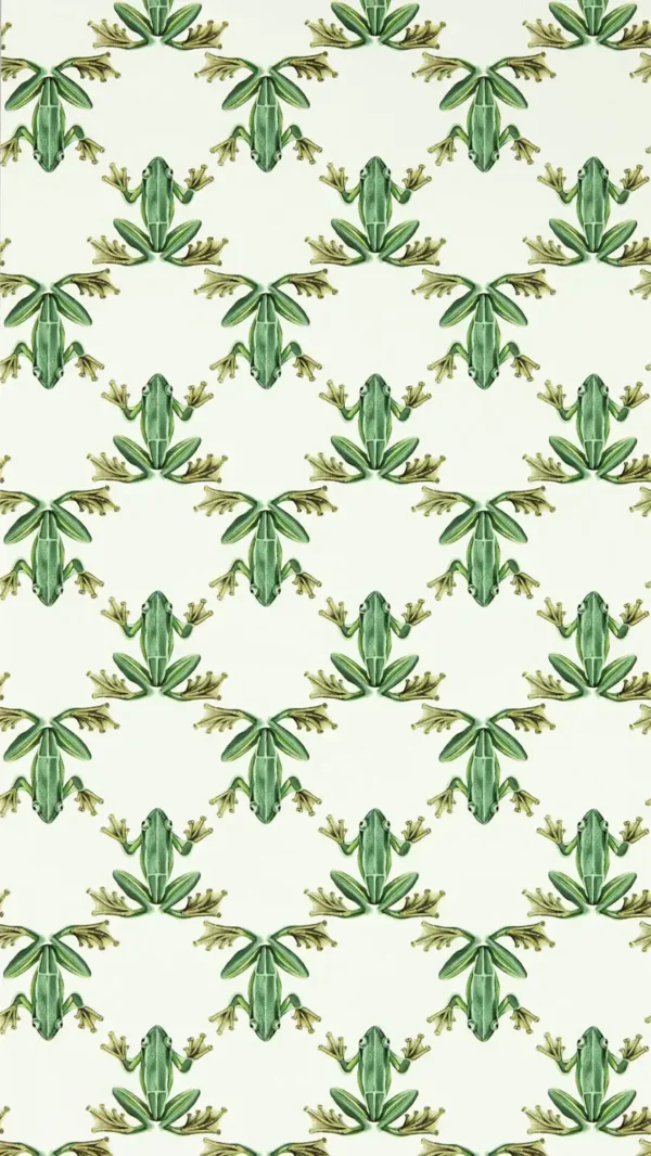 green animal wallpaper from harlequin