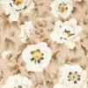 neutral botanical wallpaper from harlequin