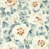 blue botanical wallpaper from harlequin