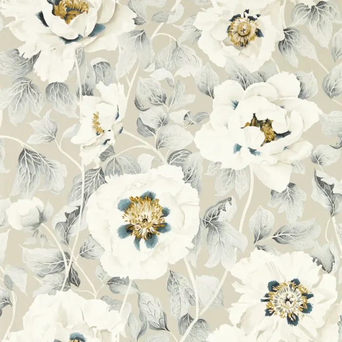 Florent Wallpaper - Stone / Tranquility / Slate swatch