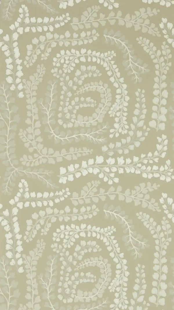 neutral botanical wallpaper from harlequin