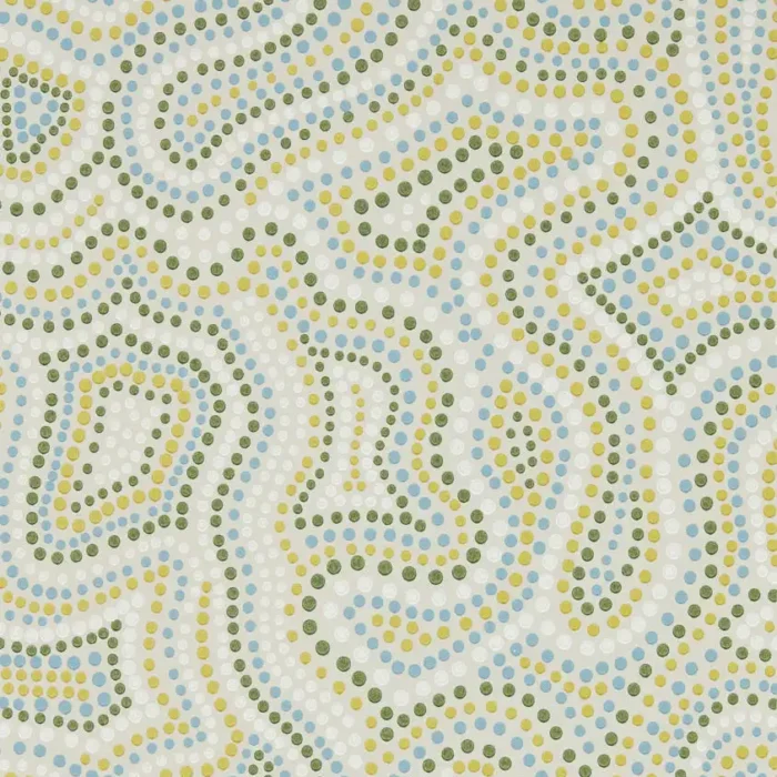 Sunstone Wallpaper - Celestial / Fig Leaf / Nectar swatch