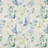 blue botanical printed fabric from iLiv