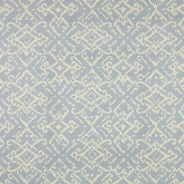 Lattice Fabric - Sky by blue misc printed fabric from iLiv