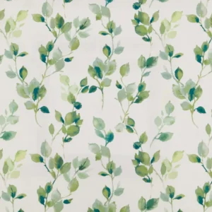blue botanical printed fabric from iLiv