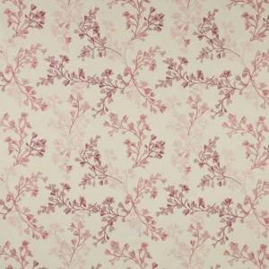 purple botanical embroideried fabric from iLiv