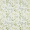 green botanical embroideried fabric from iLiv
