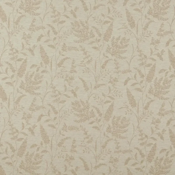 Habitat Fabric - Cloud by neutral botanical woven fabric from iLiv