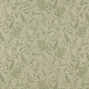 green botanical woven fabric from iLiv