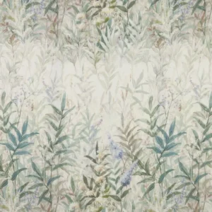 brown botanical printed fabric from iLiv