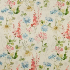 multicolour botanical printed fabric from iLiv