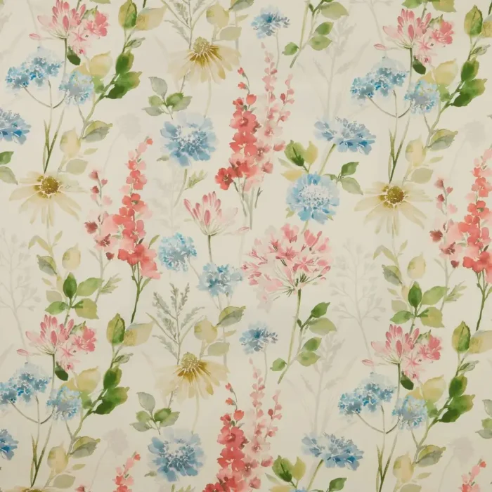 Wild Garden Cotton Fabric - Chintz swatch