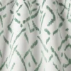 green misc fabric with weave