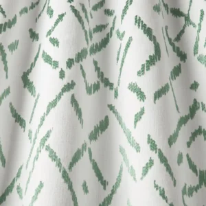 green misc fabric with weave