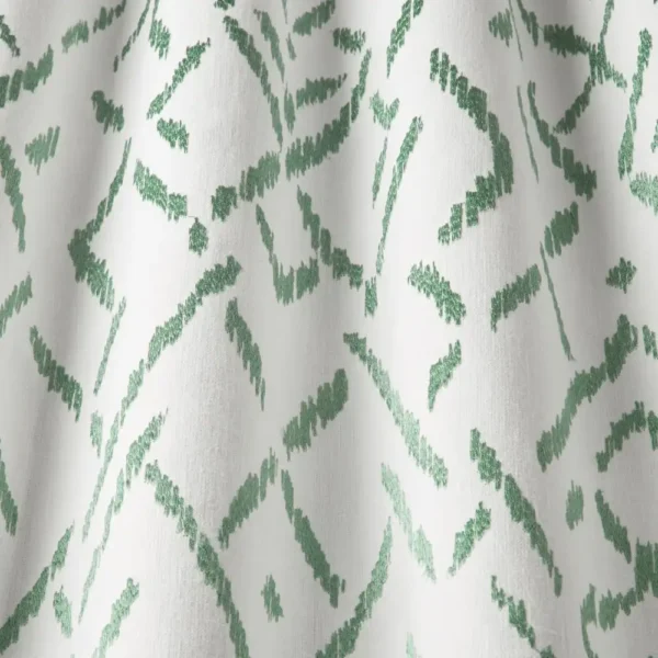 Parterre Fabric - Eden by green misc fabric with weave