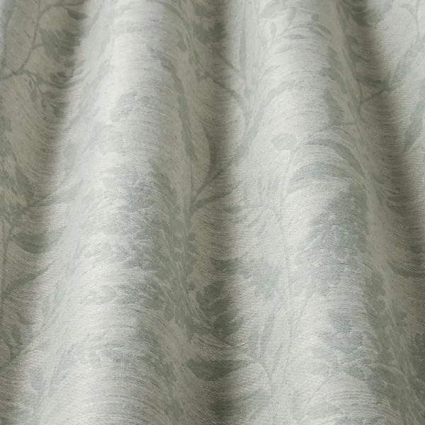 Habitat Fabric - Agate by blue botanical fabric with weave