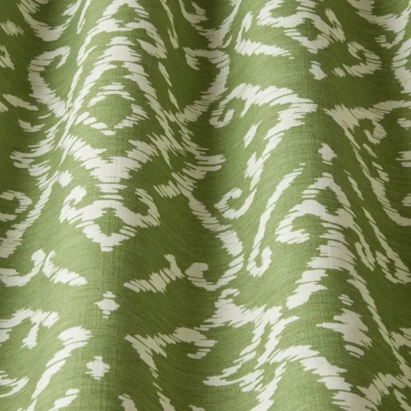 Lattice Fabric - Thyme by green misc fabric with weave