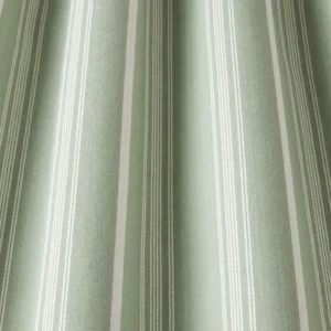 blue striped fabric with weave