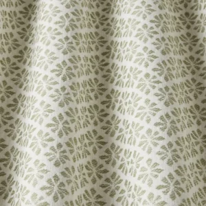 green misc fabric with weave