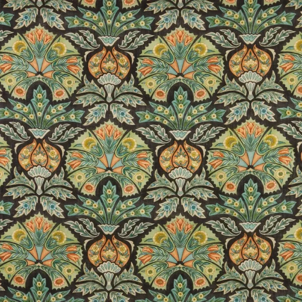 Murano Fabric - Charcoal by brown misc printed fabric from iLiv
