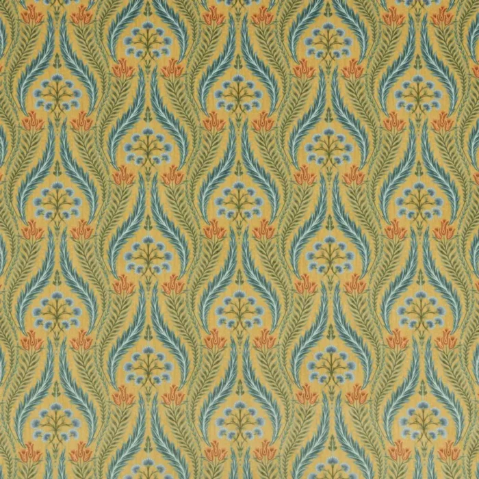 Verini Fabric - Velvet Ochre swatch
