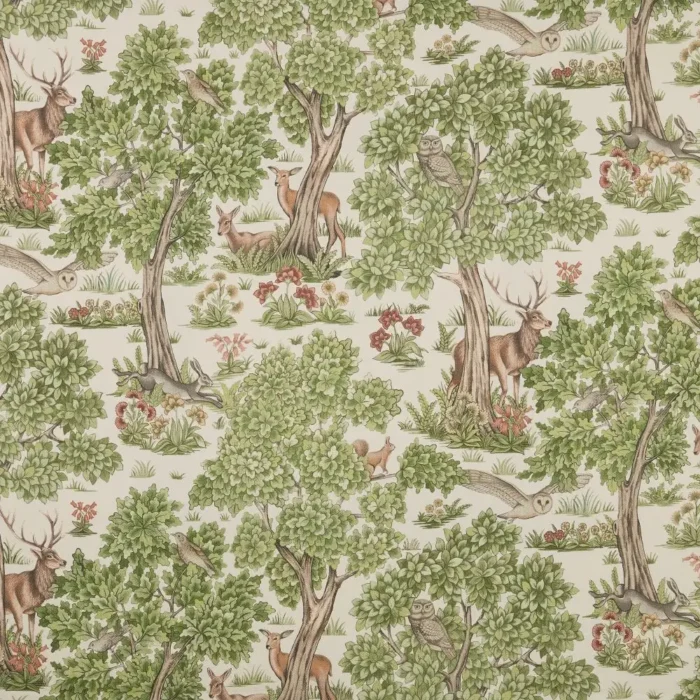 Woodland Retreat Fabric - Sage swatch
