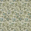 blue botanical woven fabric from iLiv