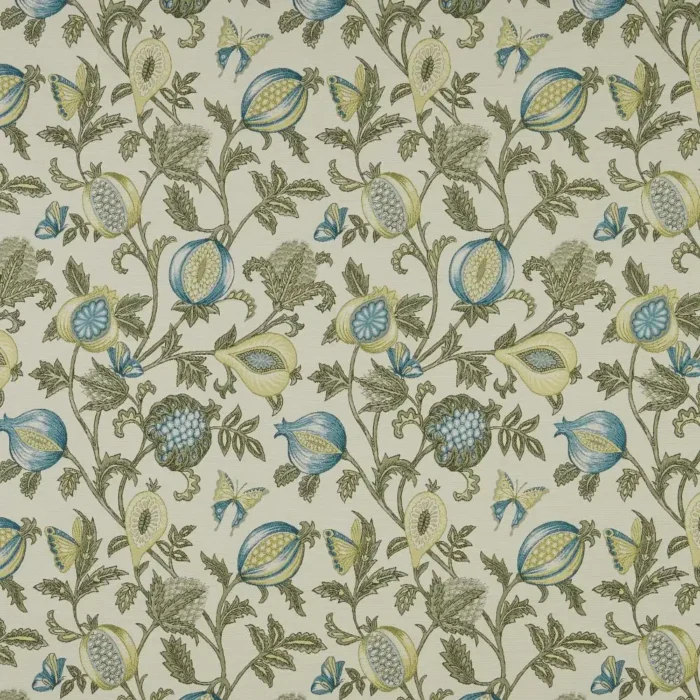 Primavera Fabric - Teal swatch