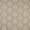 brown botanical velvet-chenille fabric from iLiv