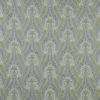 purple botanical velvet-chenille fabric from iLiv