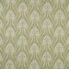 green botanical velvet-chenille fabric from iLiv