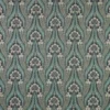 blue botanical velvet-chenille fabric from iLiv
