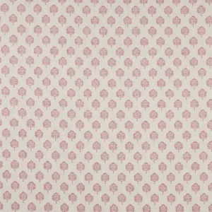 red botanical woven fabric from iLiv