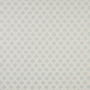 blue botanical woven fabric from iLiv