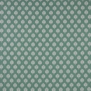 blue botanical woven fabric from iLiv