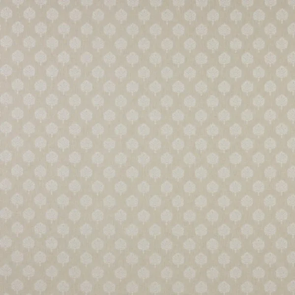 Segoa Fabric - Stone by neutral botanical woven fabric from iLiv