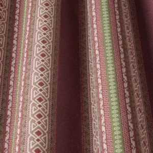 purple striped fabric with weave