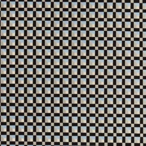 black-grey geometric woven fabric from Harlequin