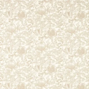 neutral botanical cotton fabric from Harlequin