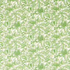 green botanical cotton fabric from Harlequin