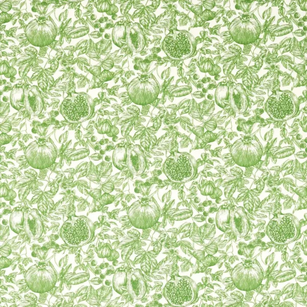 green botanical cotton fabric from Harlequin