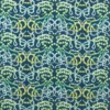 blue animal velvet-chenille fabric from Harlequin