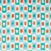 blue geometric cotton fabric from Harlequin