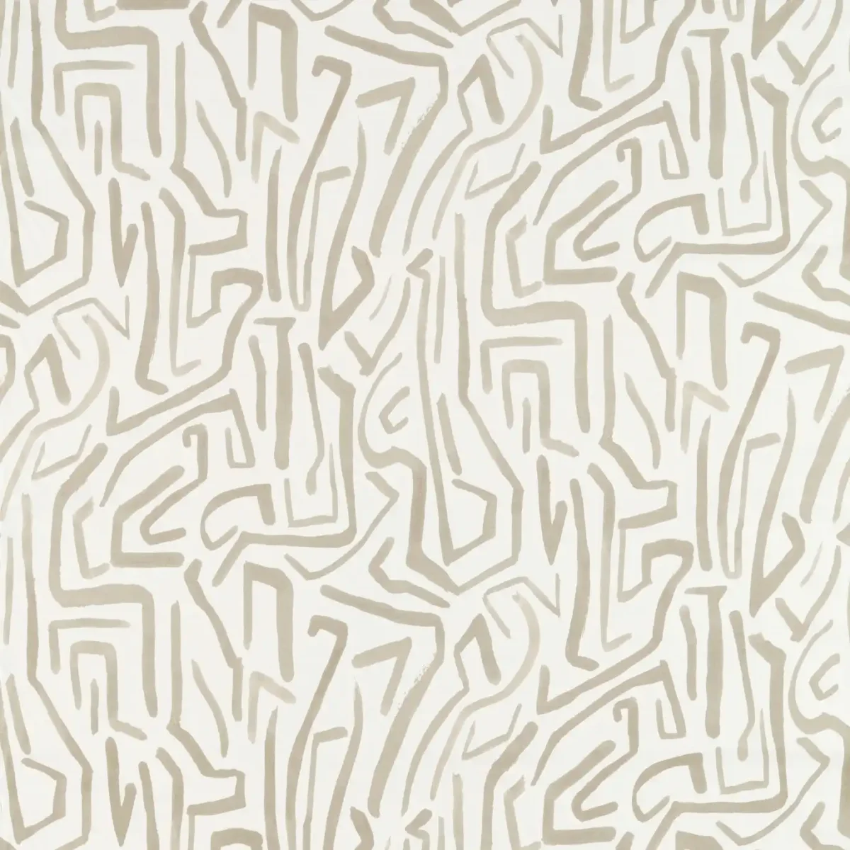 Melodic Fabric - Stone / Awakening by neutral misc cotton fabric from Harlequin