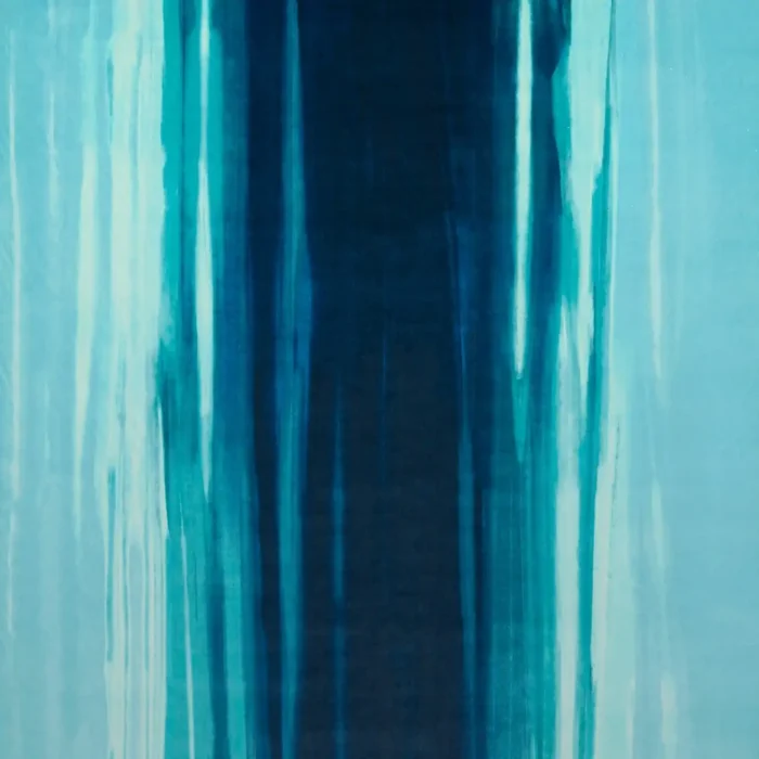 Rewilded Fabric - Wild Water / Lagoon / Sky swatch