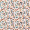 multicolour misc embroideried fabric from Harlequin