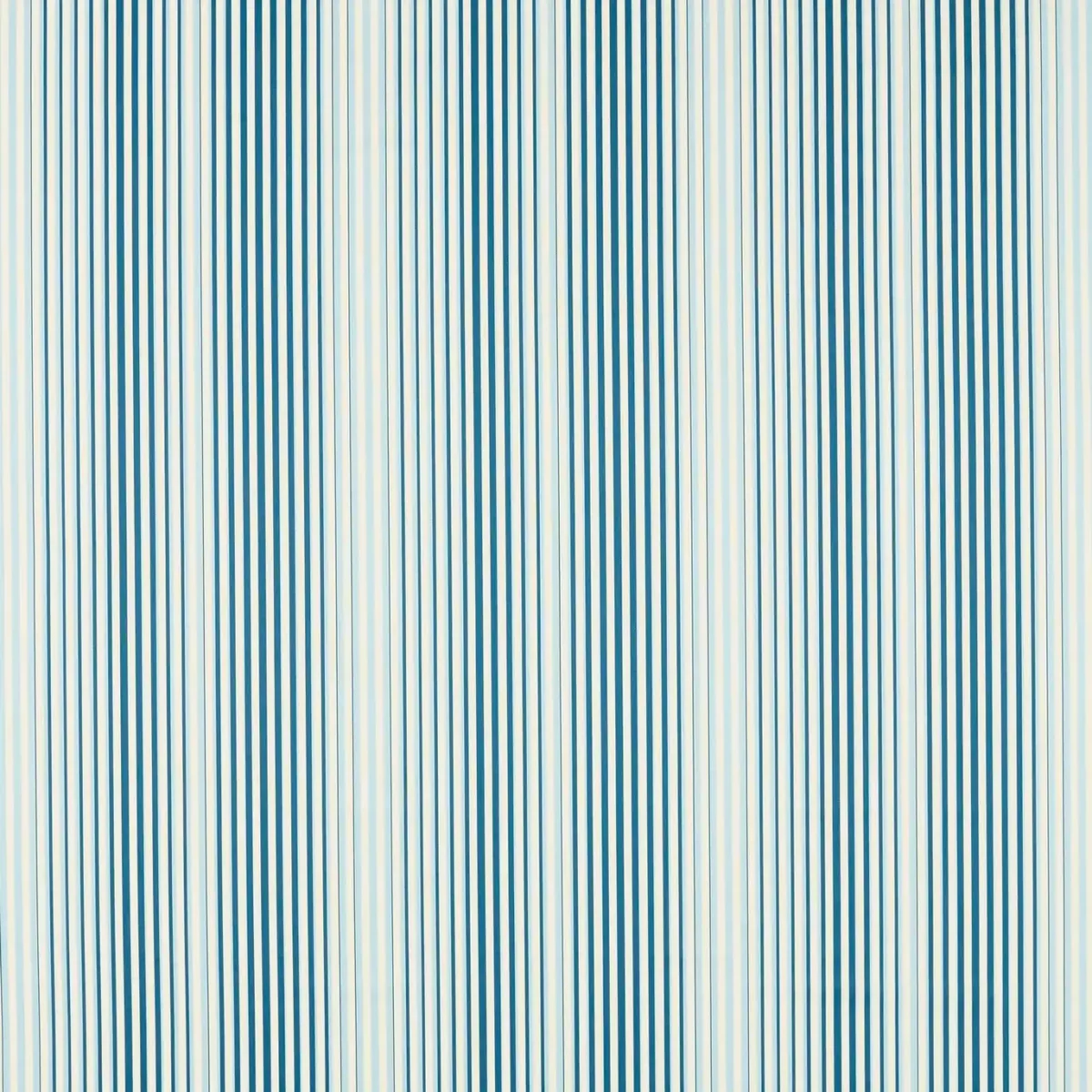 blue striped silk-satin fabric from Harlequin